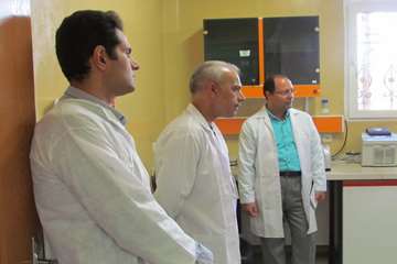 بازدید دکتر حبیبی، رئیس مرکز ملی تشخیص آزمایشگاه های مرجع و مطالعات کاربردی سازمان دامپزشکی کشور از 